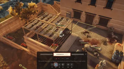MayB Overwatch confirmation panel showing the surveillance cone in Distant Smoke.